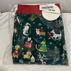 Little Sleepies Holiday Hounds Women’s Pajama Pants S NWT